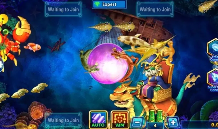 Giao diện chơi bắn cá Loto188
