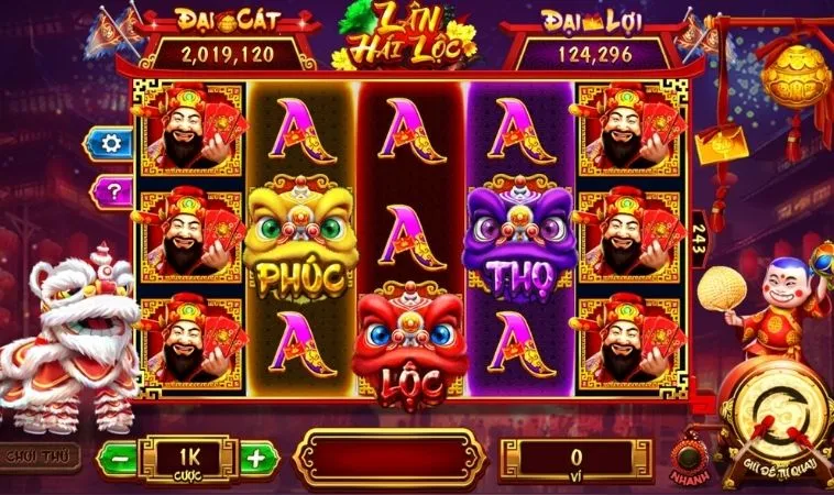 Các biểu tượng trong game Nổ Hũ Lân Hái Lộc tại Loto188